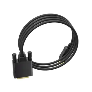 공장 가격 블랙 쉘 골드 도금 커넥터 DP 케이블 4k Displayport 케이블 DP DVI 어댑터