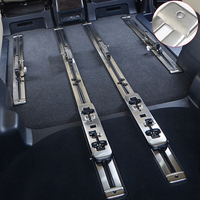 Bandes de garniture de rail de siège en acier inoxydable pour voiture, résistantes à l'usure, pour Toyota Alphard 2018-2022, accessoires intérieurs de voiture