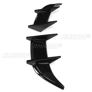 2Pcs Glossy <b>Black</b> Rear Trunk Spoiler Lid For VW MK7 MK7.5 R-LINE R Rear <b>Wing</b> Spoiler Lip Extension - Product Image 4