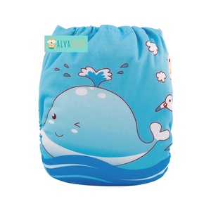 ALVABABY produce pannolini di stoffa per bambini con stampa animalier impermeabile di vendita calda per neonati e ragazze - Product Image 3