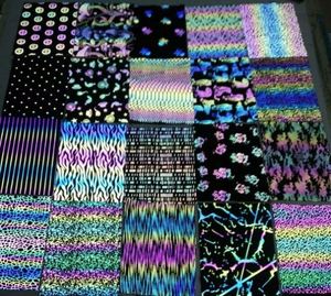 พัดพับสะท้อนแสง ลายดาวโฮโลแกรม พร้อมที่วางพัด มีสินค้าในสต็อก - Product Image 6