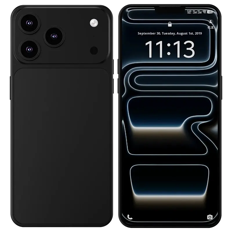 ORANGLES 2025 Smart Phone I17Pro Max Version 5G Dual SIM Deca Core CPU LTE - angled perspective - presenting advantages - Image 4 of 5 | fits any environment | Purchase 2025 Smart Phone I17Pro Max Version 5G Dual SIM Deca Core CPU LTE Michigan | Free Shipping ORANGLES