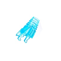 Transparente PC RJ45 Boot Cap für Cat5e-Stecker mit modularem Stecker gummi