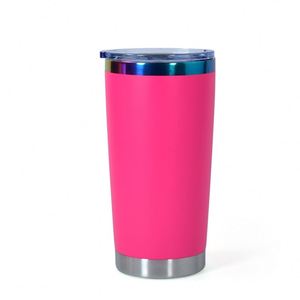 Vaso de Viaje de Acero Inoxidable de Doble Pared con Recubrimiento en Polvo de Alta Calidad para el Día de San Valentín, Taza de Café y Cerveza de 20 oz - Product Image 1