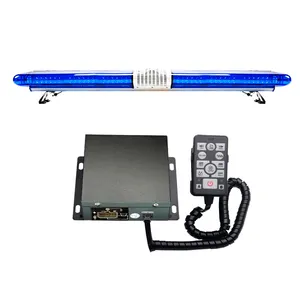 Barres lumineuses d'avertissement de Guangzhou avec haut-parleur barre lumineuse d'urgence Led barre lumineuse d'urgence avec haut-parleur corne sirène