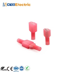 Cnxi hoàn toàn cách điện nữ nhanh chóng ngắt kết nối <span class=keywords><strong>Lugs</strong></span> fdfn loại Nylon Pin <span class=keywords><strong>Spade</strong></span> chia kết nối uốn thiết bị đầu cuối làm bằng đồng - Product Image 2