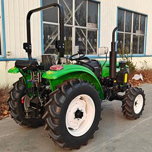 Tractor de Ruedas 4x4 de Alta Potencia y Bajo Costo con Engranajes de Calidad, Tractor Agrícola de Alta Calidad de 50hp 60hp - Product Image 2