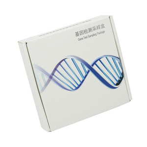 Tubo de Recolección de Saliva en Forma de Embudo Hua Chenyang, Recolector de Muestras de ADN de 5 ml con Tapa Azul para Pruebas Genéticas - Product Image 3