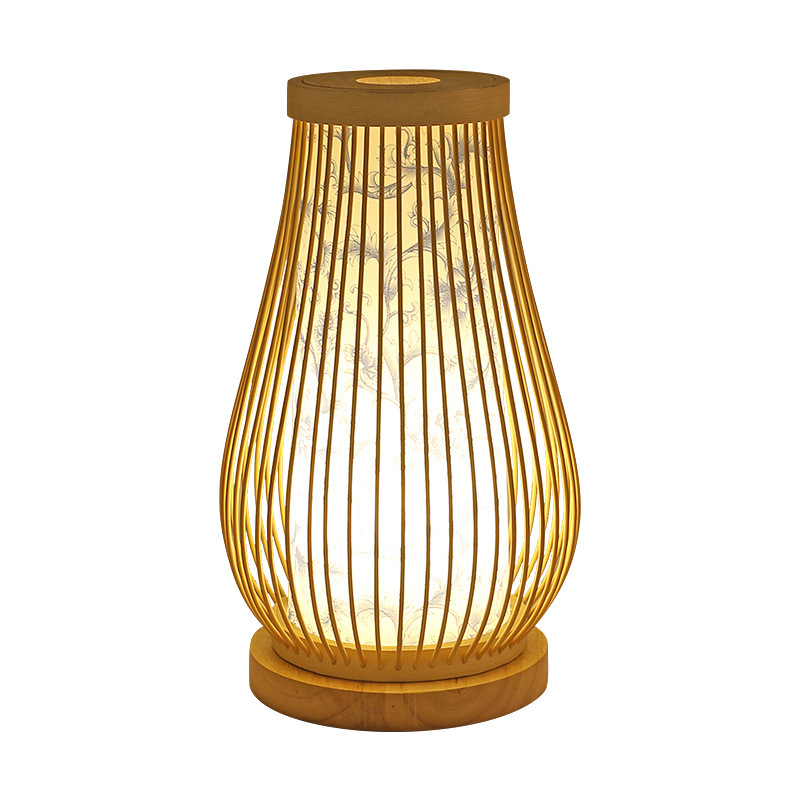 Châssis en bois 25*40cm en porcelaine bleue et blanche