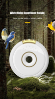 Haut-parleur de sommeil à conduction osseuse Bluetooth, machine à bruit blanc, oreiller sonore, mini haut-parleur sans fil