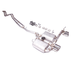 Sistema de Escape Valvetronic Catback de Acero Inoxidable 304, Compatible con <span class=keywords><strong>BMW</strong></span> <span class=keywords><strong>330i</strong></span> 325i 2.5L 3.0L E90 E92 E93 <span class=keywords><strong>N53</strong></span> 2004-2011 - Product Image 2