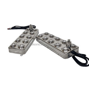 Brumisateur ultrasonique en acier inoxydable à 10 têtes, humidificateur étanche avec alimentation, brumisateur pour bassin 5 kg/h, équipement de service - Product Image 3