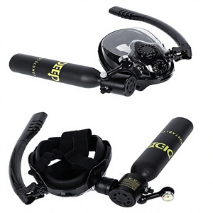 Tanque de Buceo Mini de Alta Calidad, Negro, 0.5L, Aluminio 6061, Certificado CE/EPA/EEC, 20MPa, 5.5kg, Envío Directo desde Almacén en la UE - Product Image 2