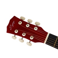 Wholesale Musical Instrument Y-38C Guitar 38 Inch Basswood Plastic Acoustic Guitar