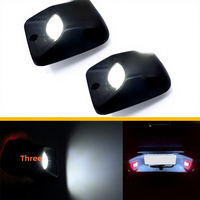 Luz LED para Matrícula de Coche, Lámparas Rojas y Blancas para Placa Trasera, Ensamblaje para Toyota Tacoma 1995-2004, Accesorios de Estilo