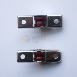 Igin Type 80 <b>Plastic</b> Steel Grooved Wheel Stainless Steel Body Nylon Wheels Rust Proof <b>Sliding</b> Door Roller - Product Image 2