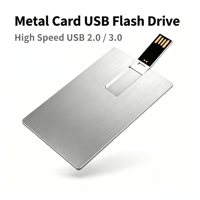 Clé USB en métal personnalisable avec logo, forme carte de crédit, imprimante UV A4 pour cartes d'identité, clé USB en PVC, impression de cartes plastiques