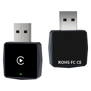 Boîte intelligente pour voiture portable avec CarPlay et Android Auto filaires et sans fil, connexion de type C/USB, projection d'écran, clé USB, garantie d'un an - Product Image 6