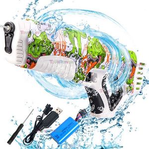 Pistola de Agua de Plástico, Inyector Eléctrico Automático, Pistola de Agua de Juguete de Alta Capacidad para Niños - Product Image 2