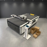 Máquina de Corte Oscilante CNC para Plástico PP, Espuma, Cartón Corrugado, Materiales Autoadhesivos, Cajas de Cartón