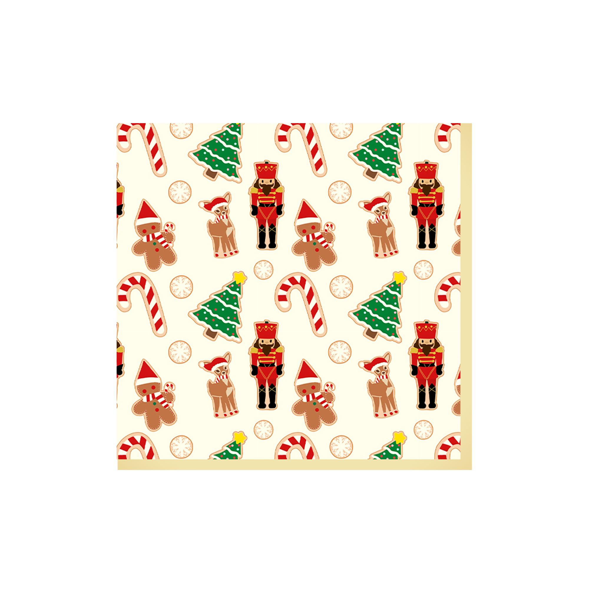 33*33 serviettes -20