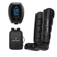 Masajeador de Piernas Inteligente con Compresión de Aire, Control de Tiempo, Inicio con un Solo Botón, Batería de Litio Integrada para Relajación Muscular y Alivio del Dolor Láctico
