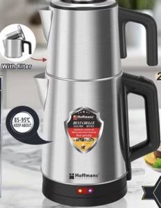 Hervidor Eléctrico Hoffmans, el Más Vendido en el <span class=keywords><strong>Mercado</strong></span> Africano, Juego de Tetera Samovar de 2000W, Ebullición Rápida, Modo Mantener Caliente, con Filtro Colador - Product Image 6