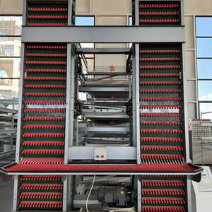 Nouveau de haute qualité au bon prix alimentation automatique eau automatique trois couches poulailler automatique type h cages à poulet couche - Product Image 1