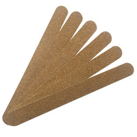 Vente en gros de limes à ongles jetables en bois, lime à ongles double face pour manucure