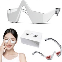 Appareil de beauté pour les yeux portable, nouveau et amélioré, équipement de massage des yeux, micro-courant chauffant pour les cernes, les poches sous les yeux et le soulagement de la fatigue