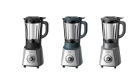 1000W, 2 vitesses, 5 vitesses, 1,7l, bocal en verre, support électrique, mélangeur/mélangeur de jus, avec tasse de hachoir et broyeur et broyeur de glace LB6108D