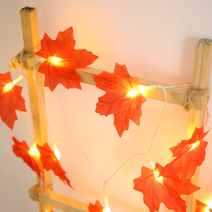 20 LED giáng sinh chuỗi đèn đỏ lá thu hoạch ngoài trời vườn năng lượng mặt trời điện trang trí đèn cho các sự kiện Đảng kỳ nghỉ Xmas - Product Image 3