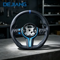 Volant en fibre de carbone en forme de D personnalisé en gros pour BMW F10 F20 F30 F32 F80 F82 M3 M4 M5 M6 E90 X5 X6