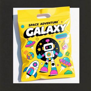 Bolsas de Embalaje Cosméticas Personalizadas con Logotipo, Reutilizables, Impresas en Huecograbado, Plastificadas, con Sellado de 3 Lados, para Chicle y Leche - Product Image 4