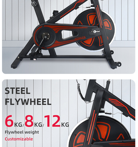 HACFIT fábrica logotipo personalizado gimnasio ejercicio Spin bicicleta cuerpo inteligente Fitness resistencia magnética <span class=keywords><strong>Spinning</strong></span> bicicleta con pantalla <span class=keywords><strong>Bluetooth</strong></span> - Product Image 5