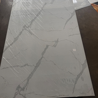 Plaques de marbre UV haute brillance, panneaux muraux en marbre UV, feuilles de pierre à motifs, papiers peints écologiques pour la décoration d'appartements
