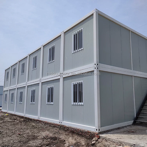 Casa Contenedor Plegable de Montaje Rápido, Panel Sándwich Aislado, Diseño Moderno, Transpirable, Dormitorio Temporal, Casa Móvil, <span class=keywords><strong>Hotel</strong></span> - Product Image 4