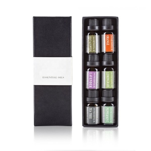 Amostra Grátis Conjunto de Óleos Essenciais <span class=keywords><strong>100</strong></span>% Puros e Naturais Agarwood, Cravo, Lavanda, Tea Tree - 6 Peças para Cuidados com a Pele e Aromaterapia para Todos os Tipos de Pele - Product Image 3