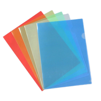 Carpeta de Archivo Transparente de Plástico PP Tamaño A4, Colorida, para Presentación, con Impresión CMYK y Estampado en Caliente, para Oficina, Venta al Por Mayor, MOQ Bajo