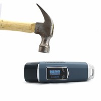Sistema de Patrulla RFID JWM de Alta Seguridad IP67 con Lector de Tarjetas de Larga Distancia, Botones Táctiles, Linterna y Varita de Patrulla de Acero Inoxidable