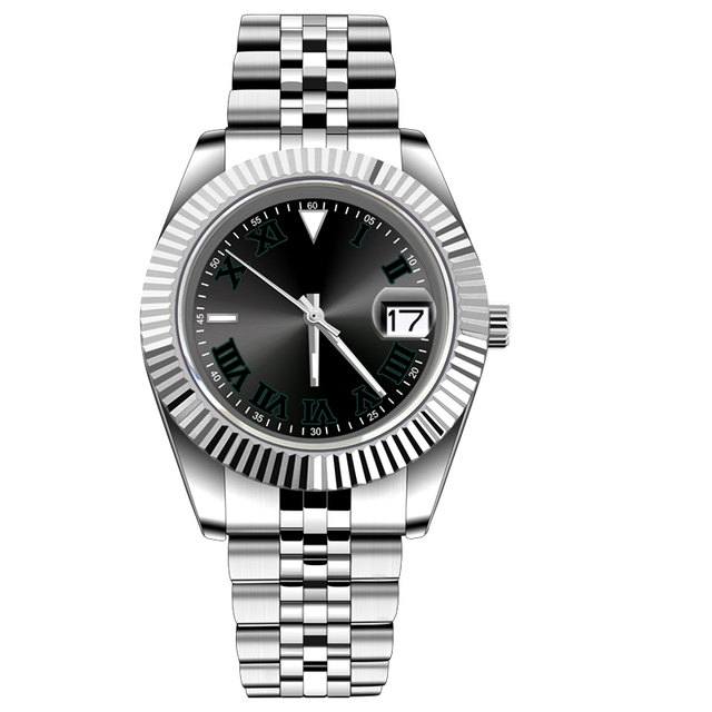 Seiko NH35 Mechanical Movement Fashion Neutral Watch Modified Calendar Sapphire Crystal Glass Waterproof 28.5MM Dial