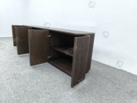 Nouvelle Arrivée - Meuble de Rangement Multifonctionnel en Bois Massif, Design Tendance, Écologique, pour Salle à Manger, Salon, Cuisine, Buffet et Meuble TV