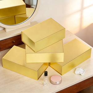 Caja de Regalo Magnética de Lujo Ecológica y Reciclable para Set de Lociones, Caja de Papel Magnética con Tapa Abatible - Product Image 4