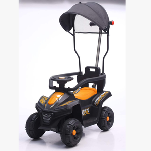 <span class=keywords><strong>Quad</strong></span> électrique robuste bleu <span class=keywords><strong>6V</strong></span> à batterie pour enfants de 2 à 4 ans, pneus en plastique, jouet d'extérieur amusant - Product Image 6