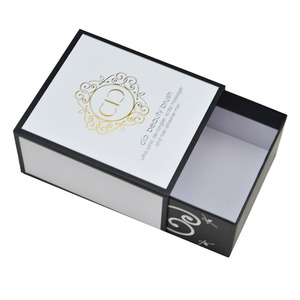 Luxury Hard Paper Sliding Drawer Gift <b>Box</b> Custom Logo Printed Jewelry Packaging <b>Box</b> for Rings Necklaces <b>Earrings</b> - Product Image 2