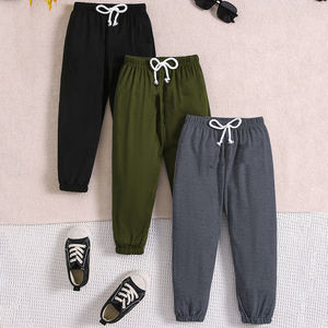 Genç okul öğrencileri için özel 3 adet/torba örme Joggers genç erkek ve çocuklar için rahat spor Sweatpants - Product Image 1