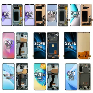 โทรศัพท์มือถือหน้าจอสัมผัส LCD สําหรับ Samsung Galaxy S8 S9 S10 S20 S21 S22 สําหรับ Samsung S8 + S9 + S10 LCD