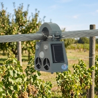 Répulsif à ultrasons intelligent pour oiseaux, alimenté par énergie solaire, étanche, écologique, technologie sonore et lumineuse, matériau ABS, durée de vie 3-5 ans