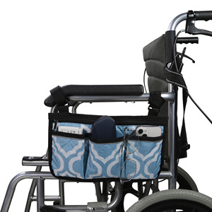 Bolsa organizadora Walker para silla de ruedas, bolsa de almacenamiento colgante lateral, paquete de accesorios textiles, ayuda para la rehabilitación - Product Image 1