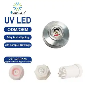 Tianhui modul sterilisasi 270nm 280nm, menghilangkan bau dan pemancar udara LED UVC